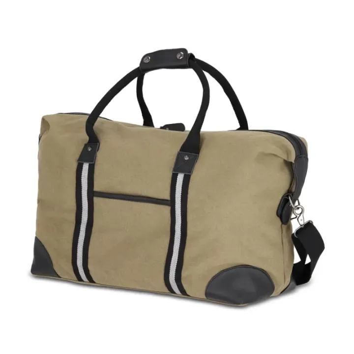 Recycled cotton canvas weekend bag Harper - LT95299 (N0043)